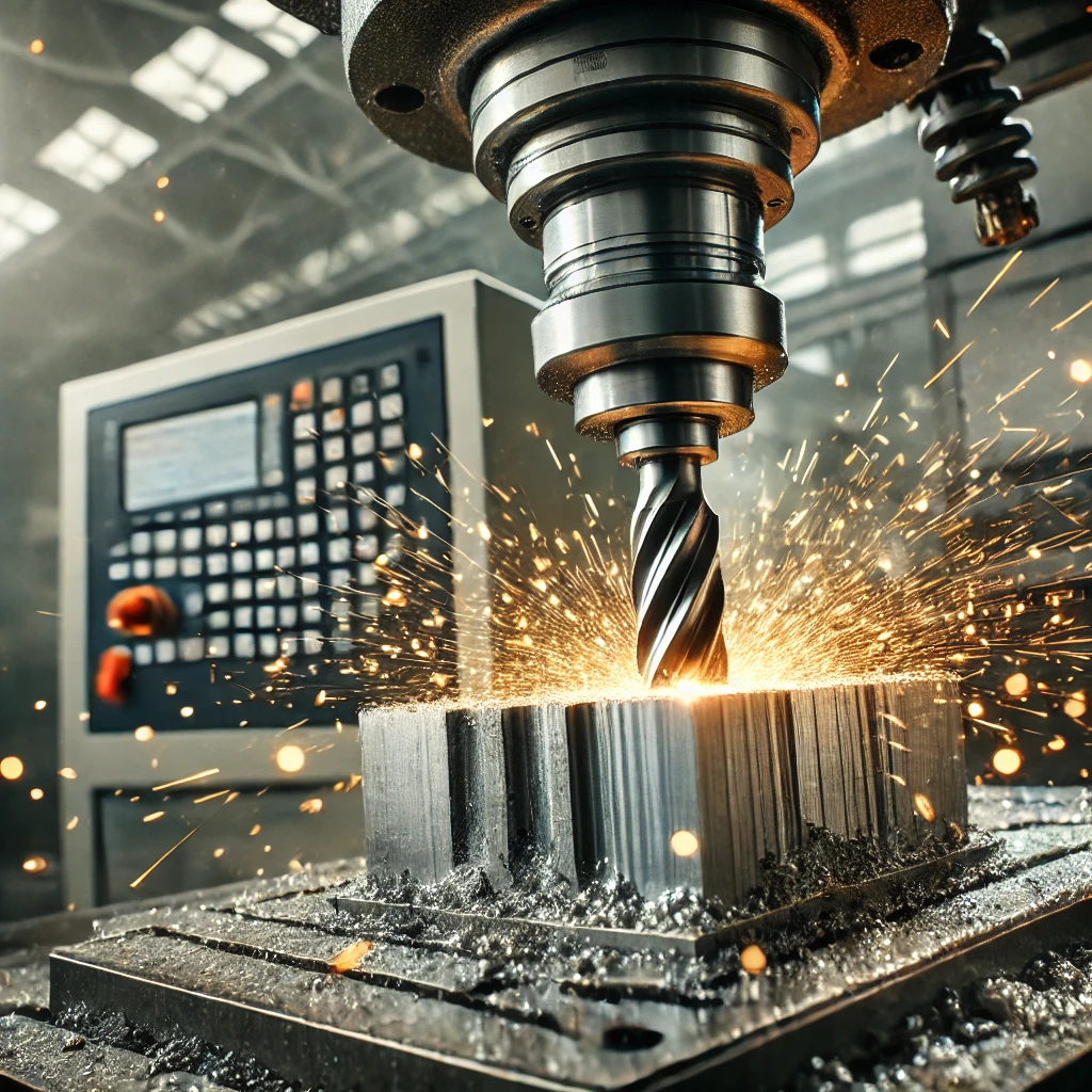 endmill carbide in action